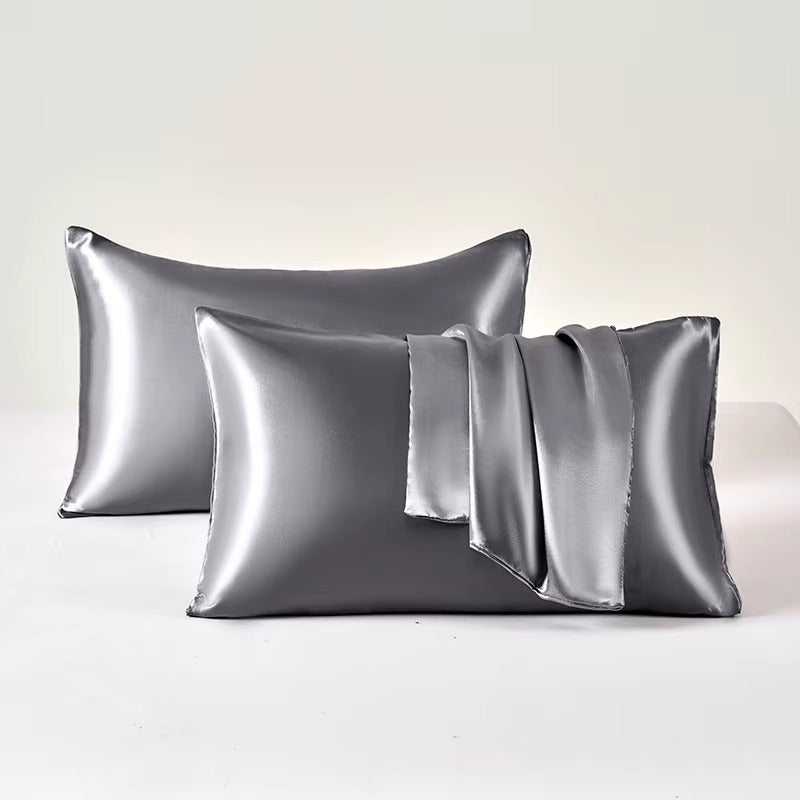 ZENTRA NOCHE — Set de 2 fundas de satín en uso