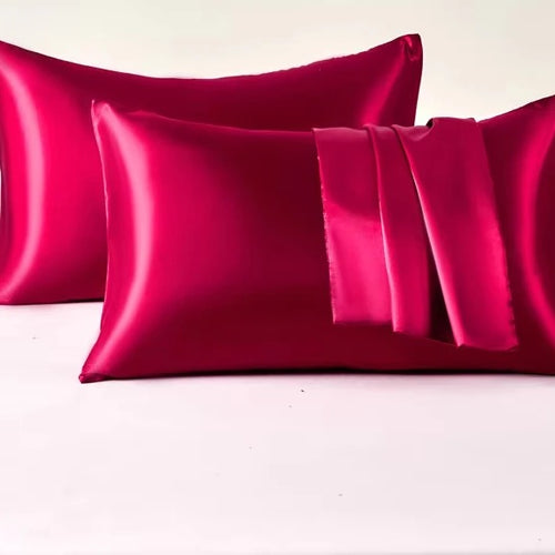 1 set (2 fundas) / Estándar 51 x 66 cm / Fucsia