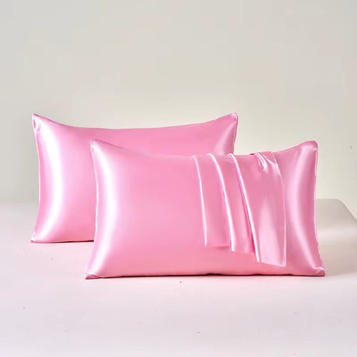 1 set (2 fundas) / Estándar 51 x 66 cm / Rosa