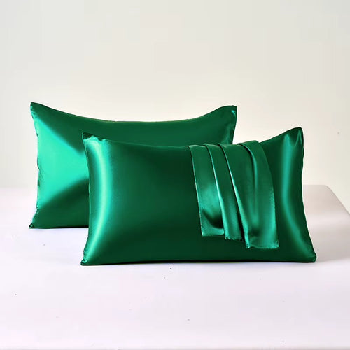 1 set (2 fundas) / Estándar 51 x 66 cm / Verde esmeralda